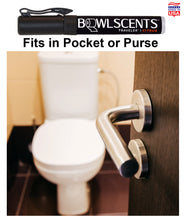 Load image into Gallery viewer, Bowl Scents Pre-Toilet Spray - Traps Nasty Poop smell in the bowl. Great for Home, Office, Travel or Dating. Leave Fresh Scents Behind