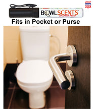Load image into Gallery viewer, Bowl Scents Traveler Fits in Pocket or Purse. Prevents Nasty Poop Smell Before it Begins - Made in USA