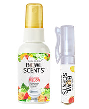 Load image into Gallery viewer, Bowl Scents Cucumber Melon plus mini Traveler with No Contact Brass tool base, antimicrobial brass no touch to avoid surfaces