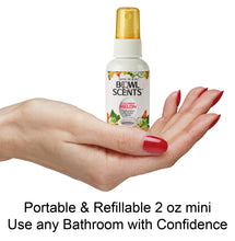 Load image into Gallery viewer, Bowl Scents Pre-Poo Spray 2 oz Mini  plus on the go Traveler