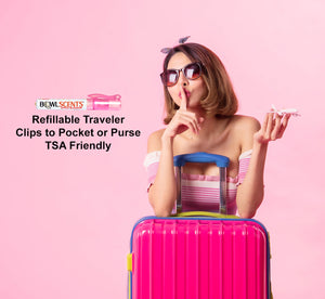 Pink Traveler with 2 oz Refill - Bowl Scents, LLC