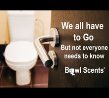 Load image into Gallery viewer, We all have to go but not everyone needs to know, Bowl Scents Aromatic Toilet Spray, prevents stinky poop smell before it begins