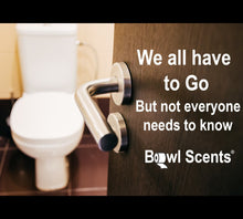Load image into Gallery viewer, We all have to go but not everyone needs to know, Bowl Scents Aromatic Pre-Toilet Spray