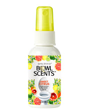 Load image into Gallery viewer, Bowl Scents Poop Spray - Stop stinky odor before it begins - easy to use just spritz, sit and go - refillable, eco-friendly and Made in USA