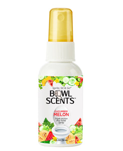 Bowl Scents Pre-Toilet Spray - Trap Nasty Odor in the Bowl  - Alcohol and Aerosol Free, refillable and Made in USA
