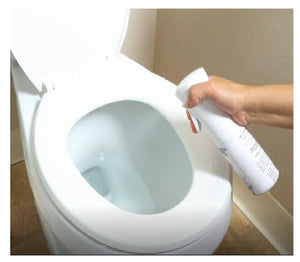 Bowl Scents Toilet Spray Traps Stinky Odor in the Bowl. Easy to use good for Home or Office
