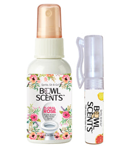 Bowl Scents Pre-Poo Spray with Refillable Traveler unit