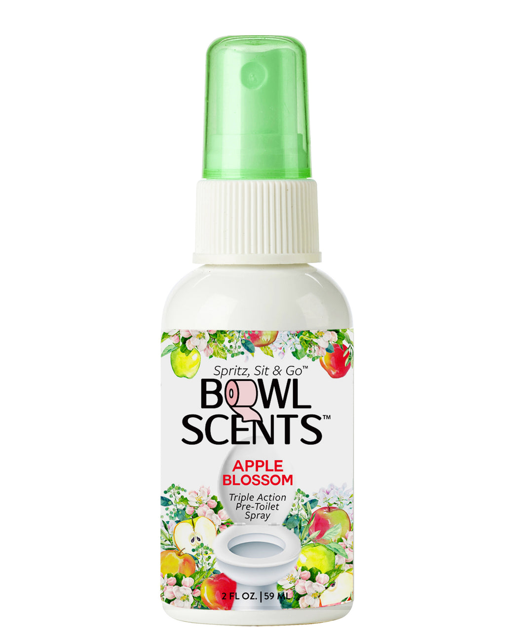 Bowl Scents 2 oz mini prevents nasty poop smells. Just spray into the bowl before you sit. It traps smell odor in the bowl. Now use any bathroom with confidence